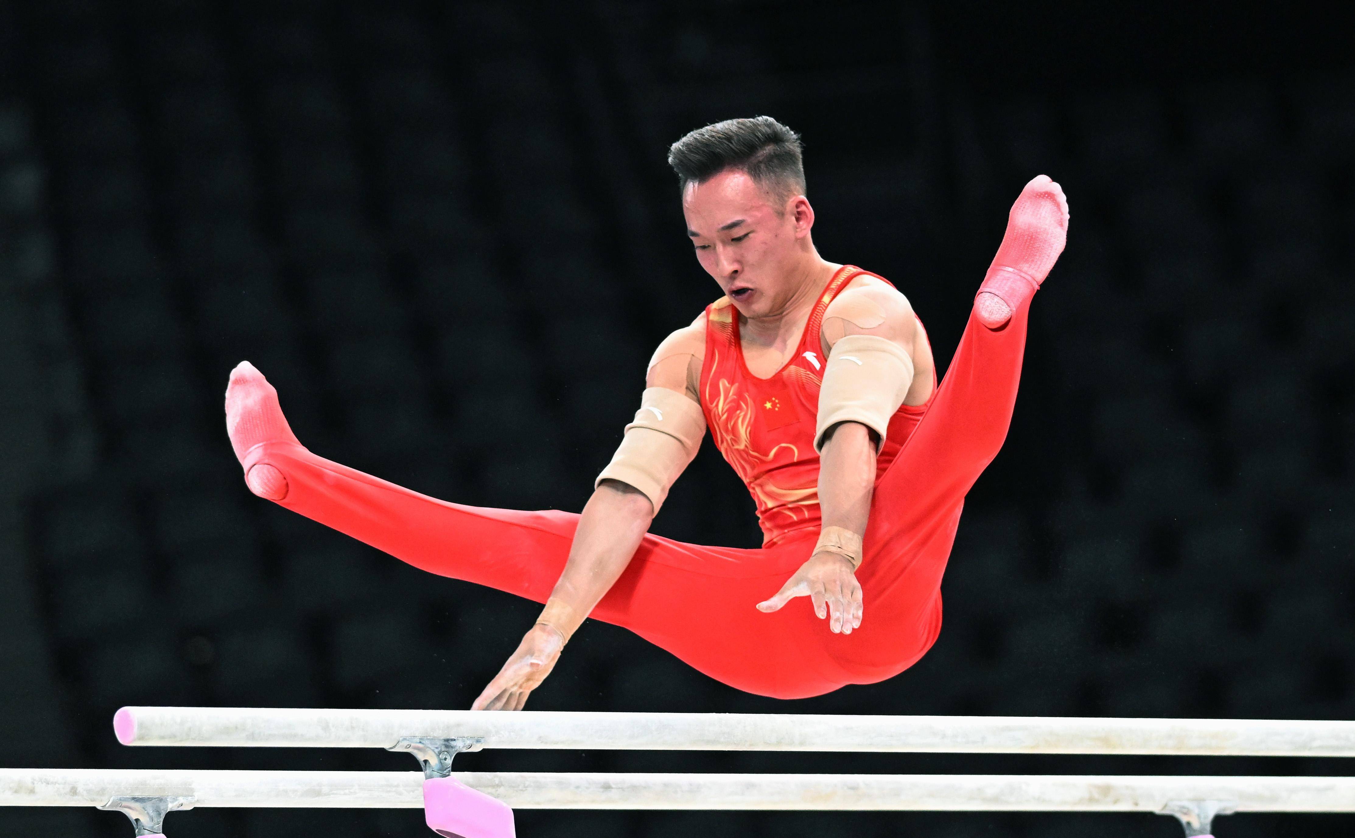 中国体操队表现突出，巩固团体实力